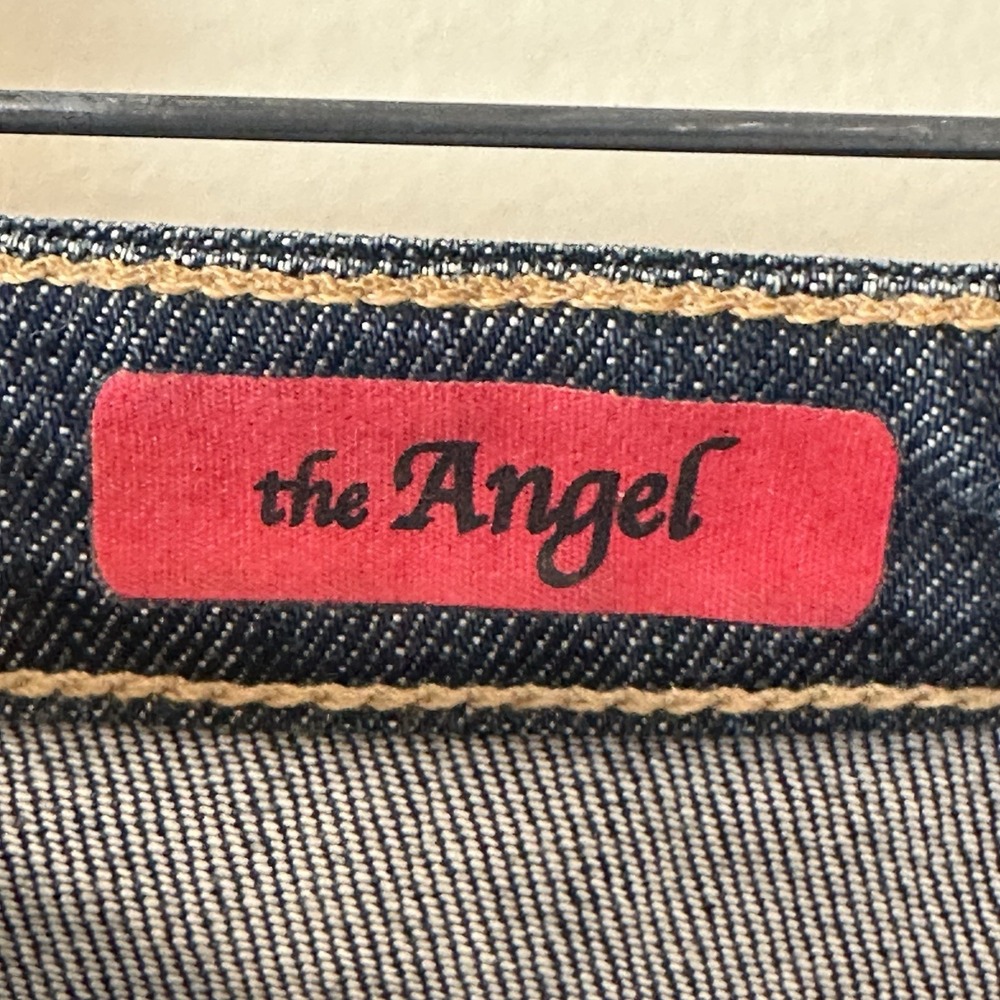 Adriano Goldschmied AG "The Angel" Flared Bootcut Blue Denim Jean Pants USA‎ 32R - Picture 14 of 16